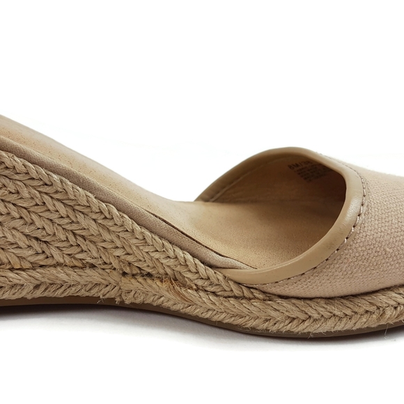 Lucky Brand Kerol Espadrille Woven Cap Toe Wedges - Picture 4 of 8